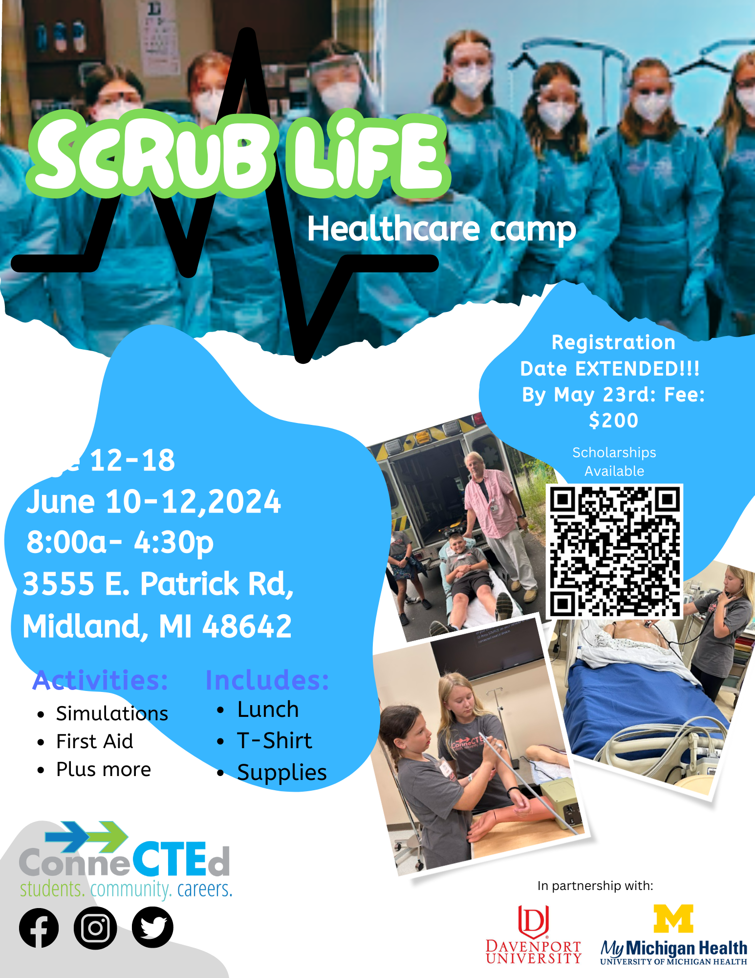 Avanced Scrub Life Camp